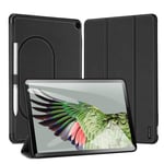 Dux Ducis Google Pixel Tablet Fodral Domo - Svart - TheMobileStore Google Pixel Tablet