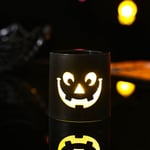 Halloween Led Ghost Pumpkin Daemon Skull Valo Hehkuva Lamppu Halloween Party Koti Baari Koriste Kummitustalo Kauhu Rekvisiitta