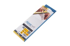 Abranet Bande abrasive en filet 80x230mm - Feuilles abrasives auto-agrippantes - Grain P80-3 pièces - AE175F0380SL - pour poncer sans poussière le bois, le mastic, la peinture, le plastique