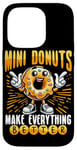 Coque pour iPhone 14 Pro Mini beignets pour tout faire mieux. Mini beignets