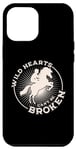 Coque pour iPhone 15 Pro Max Wild Hearts Can't Be Broken Horse Rider Dressage équestre