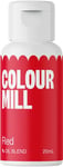 Colour Mill Oil Based Food Colouring Red - Next Generation Oil Based Food Colouring for Baking, Decorating, Icing and Cooking Food Dye DIY Slime and Crafts Making Burgundy - 20 ml