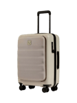 Antler Icon Stripe Pocket 4-Wheel 56cm Cabin Case, Green