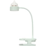 LAMPE A PINCE Flexible avec Veilleuse / Avec batterie rechargeable USB / Liseuse LED & Liseuse pour bureau, lit, chevet - Légère, pratique - Parfait
