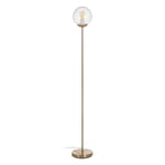 Golvlampa Golden Metal Crystal 60 W 220-240 V 20 x 20 x 140 cm