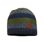 Maximo Beanie Blockringle karbon smeltet / greucarbon