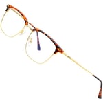 ATTCL Lunette Anti Lumière Bleue,Lunettes d'Ordinateur,Lunette Rectangulaire Gaming pour Hommes/Femmes BL8001 Leopard