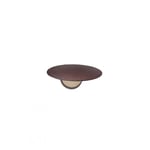 Lodes Puslespill Rund Enkel Vegg/ Taklampe 2700K Bronse