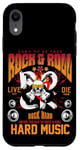 iPhone XR Rock and Roll Graphic Tees - I Love Rock N' Roll Designs Case