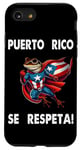 iPhone SE (2020) / 7 / 8 Puerto Rico Se Respeta Coqui Boricua Flag Superhero Protest Case