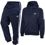 Nike Tracksuit Mens Hoodie Jogging Bottoms Navy Black Gym Zip Tracksuit