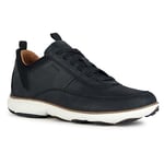 Geox Men's U Nebula A Sneaker, Nero Black U63, 9 UK