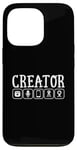 Coque pour iPhone 13 Pro Content Creator Vlogger Online Streamer Influenceur Hommes Femmes