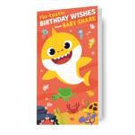 Birthday Card Baby Shark Fin-tastic Birthday Card Includes Envelope 9 X 5 Inches