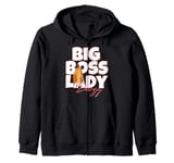 Boss Lady Woman Zip Hoodie