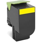 Lexmark 80x Yellow Toner Cartridge Corporate Program (2K) malleille CX410de, CX410dte, CX410e, CX310dn, CX310n, CX510de, CX510dhe, CX510dthe