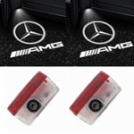 2x Led Yhteensopiva Mercedes Benz Door Light Logo Projektorien kanssa Light style 3