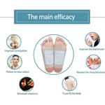 50Pcs Foot Pads Bamboo Vinegar Foot Pads Detox Foot Plasters Health Care