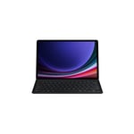 SAMSUNG Samsung Étui de protection fin EF-DX810 pour Galaxy Tab S9+ / Tab S9 FE+, étui de tablette monobloc, design fin et léger, clavier QWERTZ,