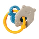 Nattou Lapidou teether - bear beige/yellow