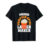 Pumpkin Spice Latte Pods Latte Maker Powder Coffee Ground T-Shirt