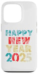 Coque pour iPhone 13 Pro Happy New Year 2025 Vintage Retro Kids Men Women Family