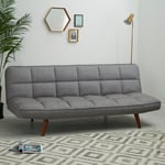 Xander Colour Pop Clic Clac Grey Double Sofa Bed