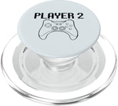 Joueur 2 jeux vidéo amusants assortis pour maman PopSockets PopGrip pour MagSafe