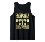 Gardening Grandma Funny Vegetable Garden Sarcastic Gardener Tank Top