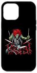 Coque pour iPhone 12 Pro Max Kit de batterie Rock and Roll Band Rock On Drum du batteur Skeleton Guy