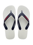 Havaianas HAVAIANAS Brasil Fresh Flip Flops Marine Blue 41/42 White male