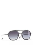 CHANEL Oval Sunglasses CH4249J Silver/Grey Gradient