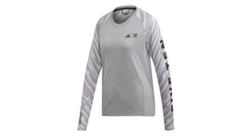 T shirt manches longues adidas five ten femme trailcross ls gris