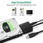 Converter Cable USB 3.0 to SATA 2.5/3.5 Inch HDD SSD For Samsung Seagate WD