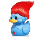 TUBBZ First Edition Figurine de Canard en Caoutchouc Vinyle à Paillettes Bleu à Paillettes – Produit Officiel Trolls – TV, Films et Jeux vidéo