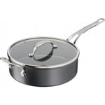 Tefal Jamie Oliver Cook's Classics HA-grytan med glaslock 26 cm/4,1 L, svart