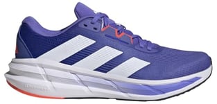 adidas Questar 3 Running Shoes Chaussures de Course, Cobalt Blue/Cloud White/Solar Red, 40 2/3 EU