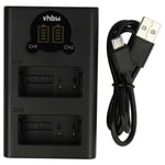 Dual USB Battery Charger for Sigma DP1Q DP2Q FP L DP3Q 8.4V