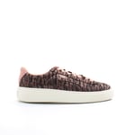 Puma Basket Platform VR Womens Pink/Black Trainers - Size UK 3.5