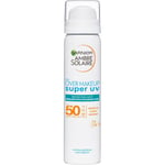 Garnier Ambre Solaire Super UV Over Makeup Protection Mist with Hyaluronic Acid SPF50+  75 ml