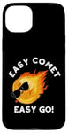 Coque pour iPhone 15 Plus Easy Comet Easy Go Jeu de mots drôle d'astronomie