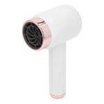 White Ionic Hair Dryer Hot Cold Dual Mode Fast Drying Portable Cordless