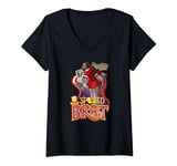 Womens Willy Wonka & The Chocolate Factory Spoiled Brat V-Neck T-Shirt