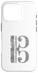 Coque pour iPhone 16 Pro Clef d'Ut (Gris Ancien) Viola, Violoncello, Cello, Trombone