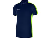 Nike Df Academy 23 Ss Polo Men's T-Shirt Navy Blue Dr1346 452 L