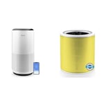 LEVOIT Air Purifiers for Large Home Bedroom 83m², CADR 400m³/h, Alexa Enabled & 400S Replacement Kitchen Odours, Highly Efficient Activated Carbon Pre, H13 HEPA Filter