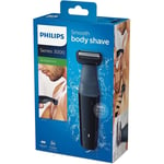 Philips Series 3000, Mens Cordless Showerproof Body Groomer Hair Trimmer Shaver