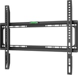 Support Tv Mural Fixe Pour 26-55 Pouces Tv & Ecran, Accroche Television Mural Poids Jusqu'À 45 Kg-Fixation Murale Tv Fixe Avec Vesa 75X75-Vesa 400X400 Mm/Support Mural Tv Universel Fme-44B Noir