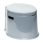 Hi-Gear Lightweight Portable Toilet with 5 Litre Capacity, Camping Equipment