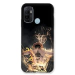 Cokitec Coque pour Oppo A53/A53S Manga One Piece Ace Noir Multicolore